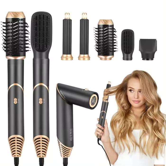 5 En 1 Air Styler-TCLIFE-Rizadores with autoenrollado, Cuchillo para secador - 1