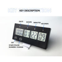 Temporizador De Cocina Digital Multifuncional Duradero Y Reutilizable Para Aprendizaje Y Trabajo Pantalla Táctil Con Teclas De Cuenta Regresiva De 999 Días - details 3
