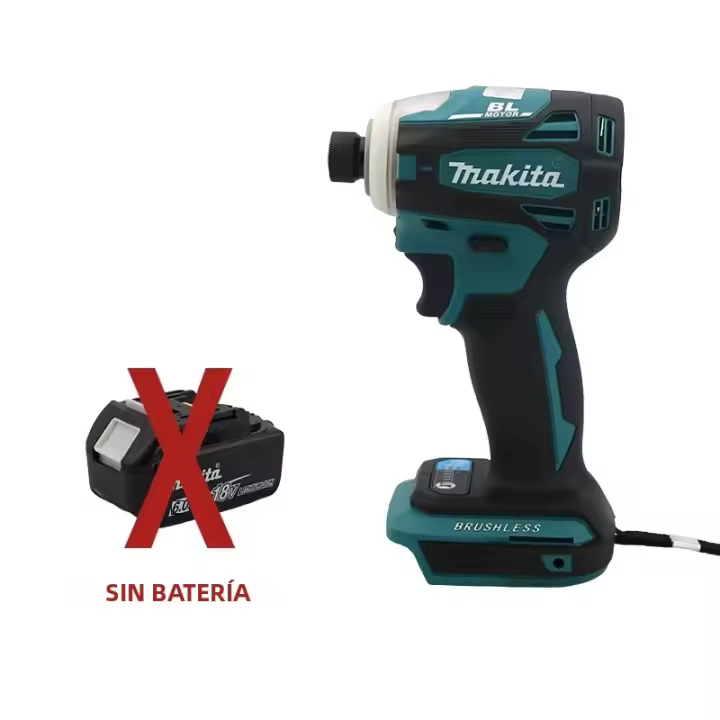 Impacto De Tornillo Inalámbrico Recargable Makita DTD172 18V Herramientas Eléctricas Sin Escobillas Para Madera/Acero/T-Modo - 1