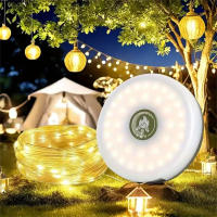 Luz De Tenda Recargable 10M 3-en-1 Para Camping Con Luz RGB Y Cálida 8 Modos Luz De Hadas LED Para Exteriores E Interiores - details 5