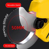 Podadora eléctrica sin escobillas, herramienta de corte de ramas para Makita, 1500W, 50mm, recargable, inalámbrica, para árboles frutales, bonsái, 21V Cortadora eléctrica sin cepillo, Equipado con 1 batería - details 1