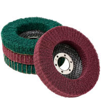 Discos De Pulido De Nylon Fibra 125mm 5 Pulgadas Para Metal Y Madera Rueda De Mezcla Rotativa Para Amoladora Angular - details 6