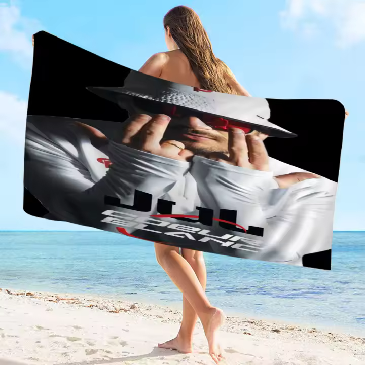 Toalla De Playa Para Niños JuL C'est Pas Des Lol Tela Microfibra Absorbente De Verano Dibujos Animados Larga Para Baño Y Piscina Toalla De Viaje - 1
