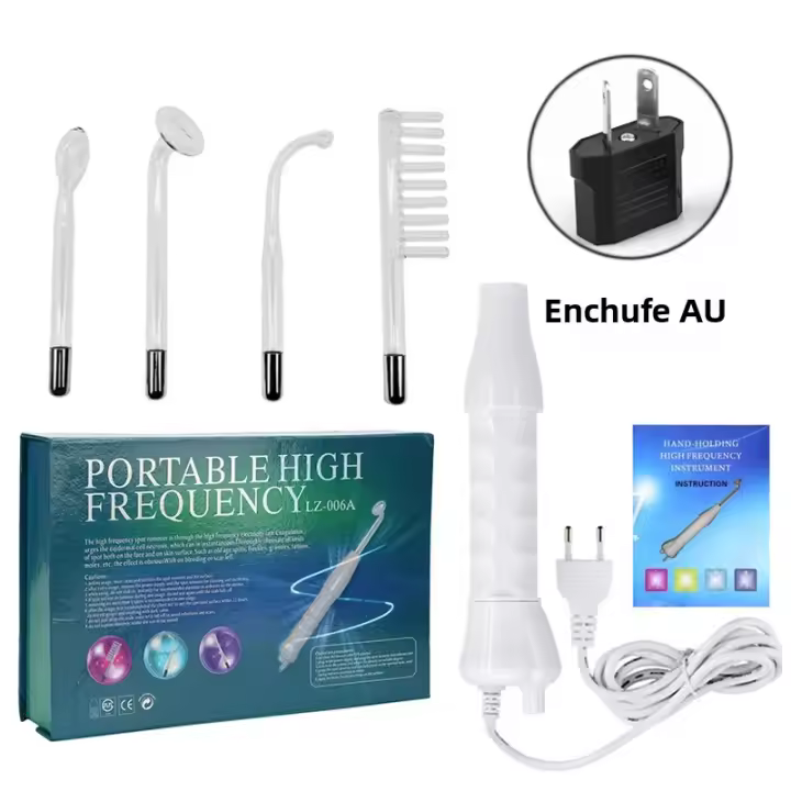 Lámpara Facial De Alta Frecuencia Masajeador De Piel Rejuvenecimiento Neón+Argo Terapia Tubo De Vidrio Anti-Edad Reducción De Arrugas Eliminador De Acné - 1