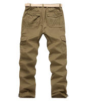 Pantalones Deportivos Casuales Para Hombre Algodón Cintura Media Estilo Recto Cierre De Cremallera Moda Outdoor Primavera Otoño - details 2