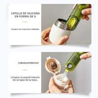 Herramienta De Limpieza 3 En 1 Cepillo Para Vaso Micro Cepillo Para Tapas De Botellas De Agua Multifuncional Para El Hogar - details 9