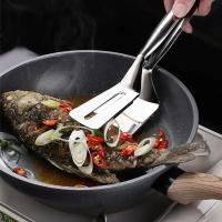 Pala De Frying En Acero Inoxidable Multifuncional Para Barbacoa Tacos Panqueques Pizza Pescado Espátula Pan Herramienta De Cocina - details 4