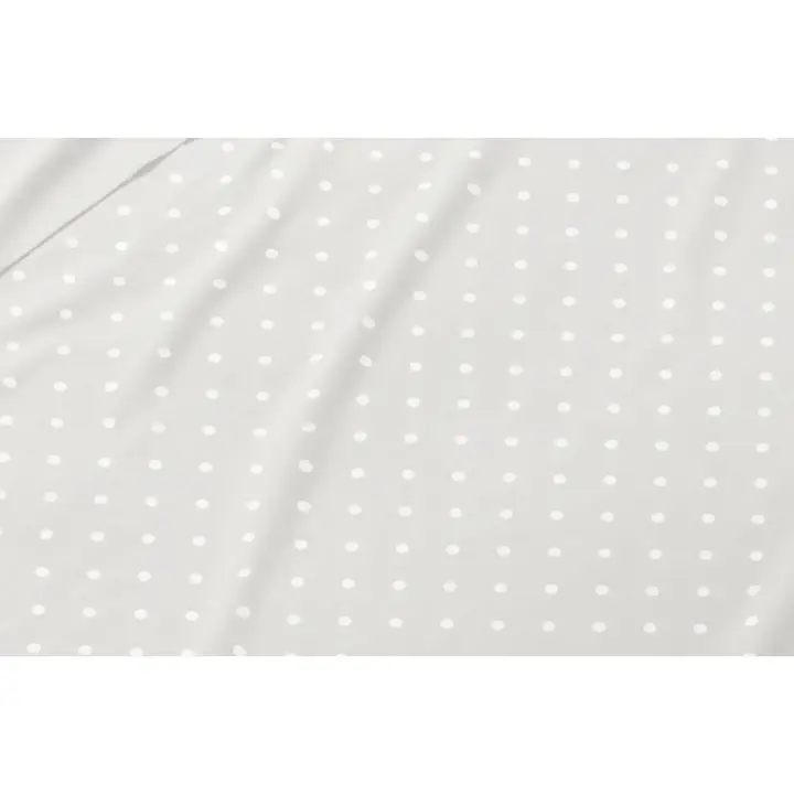 Burrito Blanco Juego de Sábanas de Algodón 100%-CAMA 150 -Modelo 626 Lunares – Suavidad, Calidad y Diseño Moderno  Burrito Blanco - 1