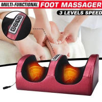 Masajeador Eléctrico De Pies Con Calentamiento Infrarrojo Shiatsu Relajación Profunda De Los Muslos Con Rodillos Terapia De Masaje - details 4
