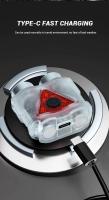Lámpara Frontal Recargable Multifuncional Con Clip Para Gorro Y Llavero Impermeable Para Caza Pesca Y Senderismo Nocturno - details 7