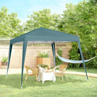 Outsunny Carpa Plegable 3x3m Cenador de Jardín Diseño Pop Up de Acero y Cubierta de Tela Oxford para Jardín Terraza Balcón - details 1