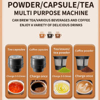 Cafetera de cápsulas Americana KCUP Eléctrica inalámbrica, cafetera de Goteo portágil para Uso doméstico, funcionamiento Automático, fácil de limpar - details 6