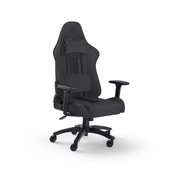 SILLA GAMING CORSAIR TC100 RELAXED | FABRIC | GRIS/NEGRO - 1