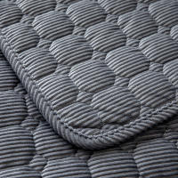 Cubierta De Sofá Universal De Peluche Gruesa Antideslizante Para Sala De Estar Decorativa Tela De Silla De Piso De Poliéster 100% Estilo Sólido - details 6