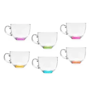Set De 6 Cuenco De Cerámica Peixe 16 Cm – Colección La Mediterránea – Apto Lavavajillas Y Microondas – Decoración Marina