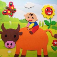 Papel De Espuma EVA Multicolor Para Manualidades DIY Para Niños 10 Hojas Fáciles De Cortar Y Plegar Para Festivales Y Juegos - details 4