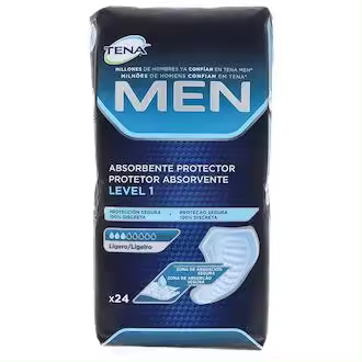 Absorbente Incontinencia Tena Men Level 1, 24 Uds - 1