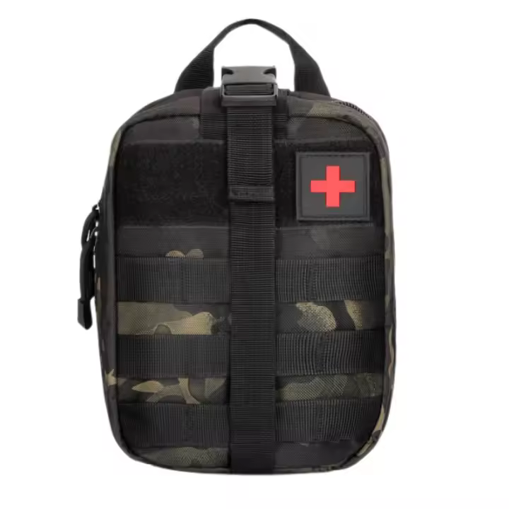 Bolsa Táctica De Sobrevivencia Gran Tamaño SOS Con Muelle EMT Kit Médico De Primeros Auxilios Bolsa De Medicina Exterior - 1