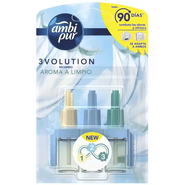 AMBIPUR 3Volution Aroma a Limpio  1 uds Recambio Ambientador - 1