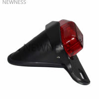 Lámpara Trasera LED Vintage Universal Para Motocicleta Estilo Lucas Para Triumph British Cafe Race Luz De Freno Y Placa De Matrícula - details 2