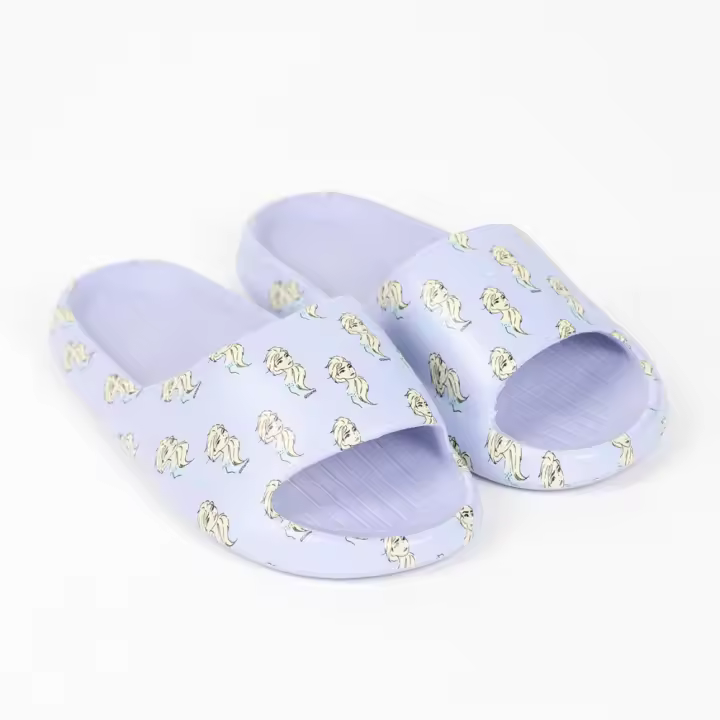 Chanclas Pala Frozen Faces Azules Niña 76456 - 1