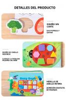 Libro De Actividades Para Niños 1pc Enseñanza Montessori De Pegatinas Y Operaciones De Papel Tablero De Operación Libro De Aprendizaje Para Bebés Y Niños - details 11