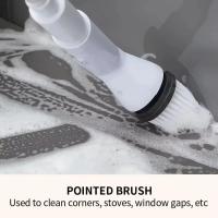 Cepillo De Limpieza Eléctrico 5 En 1 Sin Cable Escobilla De Limpieza Para Ducha Cocina Baño Herramienta De Limpieza Eléctrica Portátil - details 5