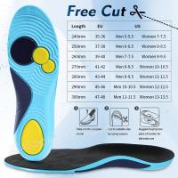 Plantillas ortopédicas de gel para soporte de arco, plantillas deportivas para hombres y mujeres, talla 35-48 - details 6