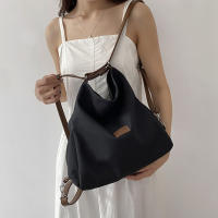 Bolso De Hombro Para Mujer Con Manija De Lujo Nylon Casual Tote Bolso Cruzado De Diseñador Bolso De Viaje Suave Con Bolsillo Interior De Cierre De Cremallera - details 7
