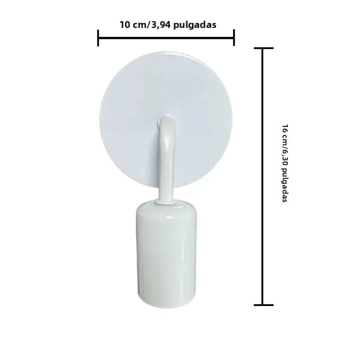 Lámpara De Pared LED Minimalista Moderna En Negro Y Blanco Para Dormitorio Sala De Estar Creativa Luz De Fondo Para Pasillo Y Cocina - 1