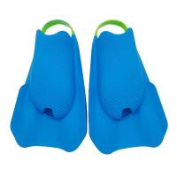 Nuevo juego de pies de silicona para entrenamiento de natación, aletas especiales para braza, estilo libre, profesionales, dobles aletas cortas, ligeras. - details 13