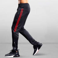 Pantalones De Correr Para Hombre Fitness Gimnasio Entrenamiento Deportes Bottoms De Running Sudaderas Talla True Elastic Waist Quick Dry Transpirables Absorbentes De Sudor - details 2