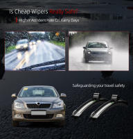 LimpiaParabrisas Anteojos Delantero Para Jaguar X-Type X Type X400 2001-2009 Pares Accesorios De Parabrisas De Goma Natural Intelligent Boneless Wiper Tamaño Original - details 14
