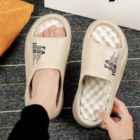 Nuevos Pantuflas De Masaje Para Hombre Material EVA Sensación Suave Para El Pie Sandalias Casuales De Playa Plataforma Bajo Suporte - details 34