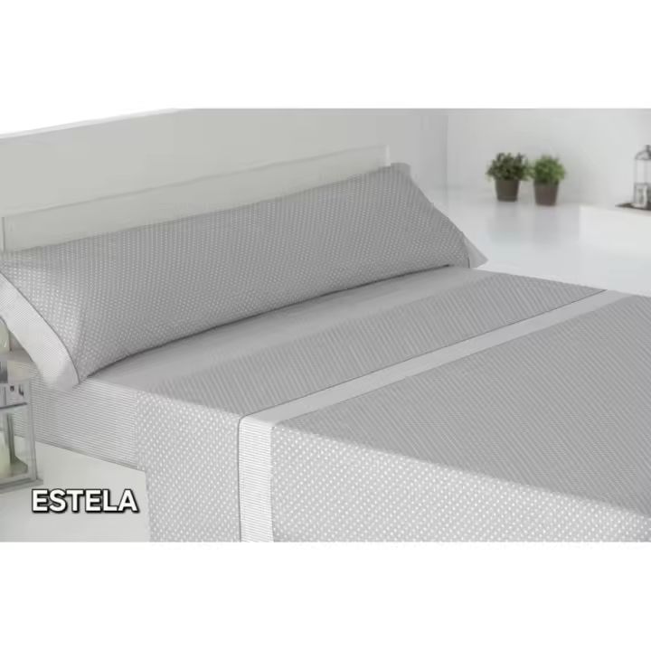 Juego de Sábanas Estampadas Cisne Rojo Modelo Estela– 50% Algodón 50% Poliéster, Suaves, Duraderas y Sin Plancha - 1