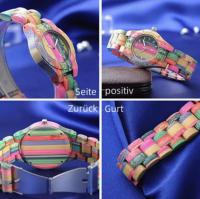 Relojes de Madera para Mujer, Reloj de pulsera de Madera, Clásico, analógico, movimiento de cuarzo, pulsera Clásica - details 3