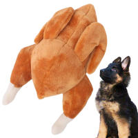Nueva Juguete De Perro Interactivo En Forma De Pavo Felpa Suave Y Duradera Juguetes De Halloween Para Mascotas Seguros Para Morder Y Masticar - details 0