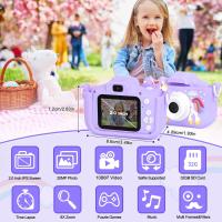 Cámara para niños, Cámara digital para niños with Pantalla de 2,0 pulgadas y 1080P HD with Tarjeta SD de 32 GB - details 0