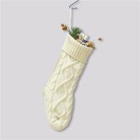 Grande Calcetines De Navidad Para Niños Tejidos Con Cable Decoración Festiva Para Fiestas Familiares Y Adornos De Navidad - details 9