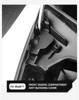 Cubierta De Protección Para Compartimento Del Motor Frontal Para Modelos Y 3 Highland Filtro Modificación De Automóviles Partes - details 0