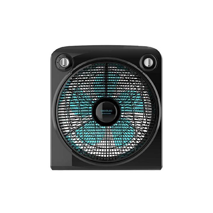 Cecotec Ventilador de Suelo con Temporizador EnergySilence 6000 PowerBox Black. 50 W, 5 aspas de 30 cm de diámetro — oferta en Miravia