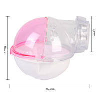 Toilet Para Mascotas Pequeñas Como Hamsters Y Ratones Accesorio Universal Para Jaulas De Animales De Compañía Baño De Arena Habitación De Baño En Plástico - details 0