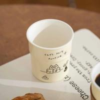 Taza De Café 225ml Con Diseño De Gatos Lindos Y Sencillos Taza De Leche De Avena Para Desayuno O Oficina Regalo Ecológico De Porcelana Blanca - details 0