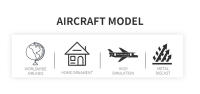 Replica De Avión De Metal a Escala 1:400 Modelo Diecast De 15cm KLM Holanda Francia Reino Unido Europeo Avión De Línea Coleccionable Miniatura - details 6