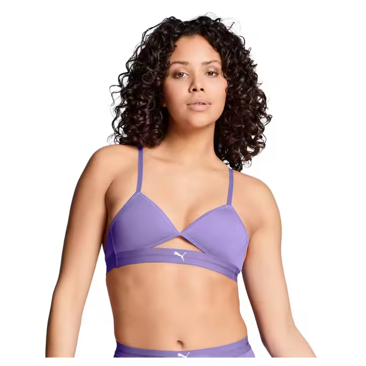 Ropa mujer Ropa interior Puma Sujetador 701228493 Lila Sujetadores - 1