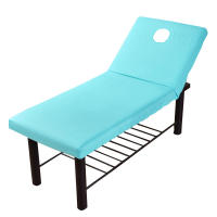 Sábana Ajustable De Masaje SPA Para Salon De Belleza Sábana De Cama Elástica Con Agujero Para Masaje Material Suave Y Confortable - details 4