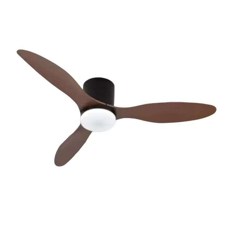Lalumia  LED Ventilador de Techo 42" con Luz LED Regulable – 3000K-6000K, 85-265V，Nogal Negro - 1
