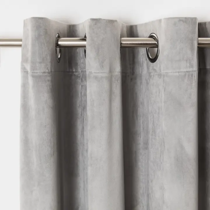 Cortina de Terciopelo Poliéster Gruesa y Suave - Diseño Moderno - 140x260cm - 1 PIEZA - 1