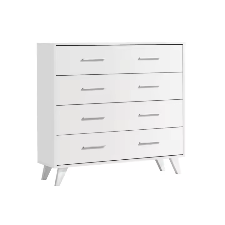 Venprodin - Cómoda 4 Cajones 80X90X35 - 1