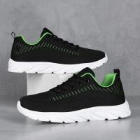 Zapatos De Correr Para Hombre Transpirables Zapatillas Deportivas Ligeros Antideslizantes Mesh Tenis De Caminar Exterior Correa De Lazo Flats Para Adultos - details 7